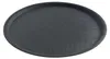 HENDI Serviertablett rund schwarz 400 mm Fiberglas Produktbild-Vorschau 1