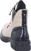 Rieker Damen Stiefelette Beige Schwarz  – Bequem & Produktbild-Vorschau 16