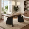 STILVORA Eettafel 160x80 cm, geschikt voor 4-6 personen, Productafbeelding-voorbeeld 3