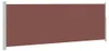 vidaXL Marquise latérale extensible 160x500 cm Marron Voir les images du produit 10