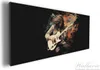 Wallario Premium Leinwandbild Gitarrensolo in Größe 30 x 75 Produktbild-Vorschau 1