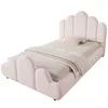 MODFU Kinderbed 90x200, gestoffeerd bed met zachte fluwelen Productafbeelding-voorbeeld 11