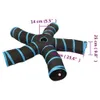 vidaXL Tunnel per gatti a 5 vie Nero e blu 25 cm Poliestere Anteprima dell’immagine prodotto 4