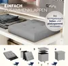 CASARIA® Hocker mit Stauraum Samt Faltbar inkl. Füßen Produktbild-Vorschau 5