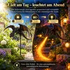 Solar Drachen Gartenleuchte mit LED-Flammeneffekt, Produktbild-Vorschau 2