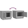 Couchtisch Grau Sonoma 51x50x44 cm Holzwerkstoff Produktbild-Vorschau 8