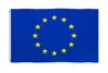 INQUARK 90 x 150 cm EU Flagge mit zwei Metallösen Produktbild-Vorschau 1