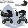 Bergsteiger Nizza 3 in 1 Kinderwagen, Kombikinderwagen Produktbild-Vorschau 4