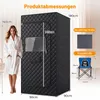 COSTWAY Sauna s 6-stupňovým nastavením teploty a diaľkovým Náhľad obrázku produktu 2