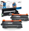 2X Toner + 1X Trommel kompatibel mit Brother DCP-7055, Produktbild-Vorschau 1