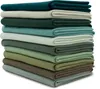 Bündchenstoff 10er Set Grüntöne2 Bio Schlauchware Bündchen Produktbild-Vorschau 4