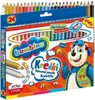 ST-Majewski Kredki Bambino 24 kolory - do rysowania i Náhled obrázku produktu 16