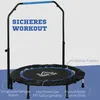HOMCOM fitness trampolína 102 cm, skládací mini trampolína Náhled obrázku produktu 6