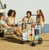 costway Chariot de supermarché spacieux et pliable avec Voir les images du produit 8