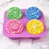 Silikon-Seifenform Blumenform 12 Stück, Produktbild-Vorschau 5