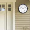 Vonkajšie hodiny NeXtime Jasmine Ø23,5 cm biele Náhľad obrázku produktu 4