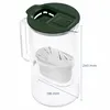 Wessper Glas Wasserfilterkanne Grün 2L mit LED Anzeige + 1 Produktbild-Vorschau 3