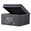 Koopman Contenitore tessile grigio 31x28x15 cm Anteprima dell’immagine prodotto 5