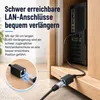 K57 RJ45 Netzwerk Verlängerungskabel 50 cm – LAN / Ethernet Produktbild-Vorschau 5