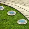 4x lampa ogrodowa solarna najazdowa 8 LED gruntowa czujnik Podgląd zdjęcia produktu 8