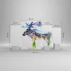 Bild auf Leinwand - Leinwandbild - Moose Berge Winter Produktbild-Vorschau 3