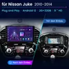 2+64G Für Nissan Juke J15 2010-2014 Carplay Autoradio Produktbild-Vorschau 2