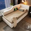 MODFU Lit Coffre 90 x 190 cm - Lit Ado et Lit Rembourré Voir les images du produit 2