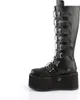 DemoniaCult Plateaustiefel - Damned-318 38 Produktbild-Vorschau 3