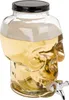 Totenkopf aus Glas mit Deckel 4 L Getränkespender mit Produktbild-Vorschau 8