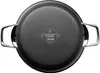 The underside of a cooking pan with handles. Produktbild-Vorschau