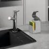 Metaltex Soap-Tex Zeepdispenser 11x8x22 cm Grijs Náhľad obrázku produktu 7