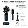Mini Handventilator – 5 Stufen, faltbar, USB-C, LED Produktbild-Vorschau 7