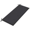 vidaXL Banc de jardin pliable avec support 118 cm bambou Voir les images du produit 4