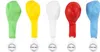 LED Luftballon Set - 5 Luftballons Ø30 cm | Bunt Produktbild-Vorschau 2