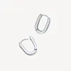 XCOAST Ohrringe - oval, Edelstahl, silber, hypoallergen - Produktbild-Vorschau 1