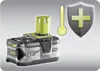 Ryobi RB18L40, Akku, Lithium, 4 Ah, 18 V, Grau Produktbild-Vorschau 12