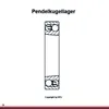 Pendelkugellager 2312 K ID 60mm AD 130mm Breite46mm SKF Produktbild-Vorschau 4