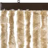 vidaXL Záclona proti hmyzu béžová 100x220 cm žinylka Náhled obrázku produktu 4