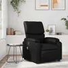 masážne kreslo vidaXL Black Imitation Leather Náhľad obrázku produktu 9