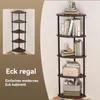 Eckregale, 5-stöckiges Eckregal, Eckregal stehend, Produktbild-Vorschau 2