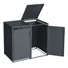 DEGAMO Mülltonnenbox klein 3er MÜNCHEN 175x62x102cm für Produktbild-Vorschau 3