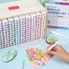 LanGuo Acrylmarker-Set mit 288 Farben – Pinselspitze, Produktbild-Vorschau 4