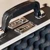 Alu Pistolenkoffer oder Kurzwaffenkoffer mit Zahlenschloss und doppeltem Boden von HMF mit den Maßen 31 x 26 x 15 cm Produktbild-Vorschau