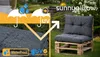 sunnypillow Polster für Gartenmöbel - 2er Set : Sitzkissen Produktbild-Vorschau 5