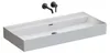 Aqua Bagno Loft Air Keramik Waschbecken 100cm Produktbild-Vorschau 1