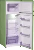 SCHOEPF Retro Kühl- Gefrierkombination / RKG218SG / Grün / Produktbild-Vorschau 2
