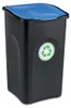 Stefanplast 70652, 50 l, Čtverec, Černá, Modrá, Manuální, Náhled obrázku produktu 3