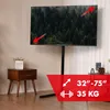 Maclean support au sol pour TV 32-70" max. VESA 400x400 Voir les images du produit 11