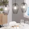 Pendelleuchte aus Metall Telmi 3 Spots Schwarz Produktbild-Vorschau 4