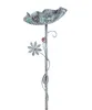 Metall Gartenstecker Vogeltränke Vogelbad Wasserstelle Produktbild-Vorschau 2
